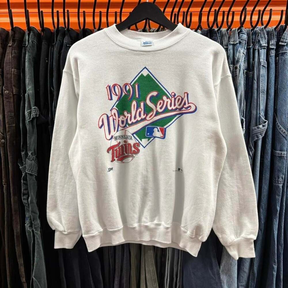 Vintage 1991 World Series Minnesota Twins Salem Sportswear Sweatshirt - Large